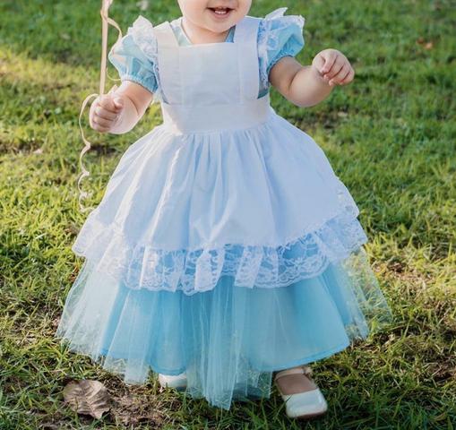 Fantasia/ vestido Alice no país das maravilhas