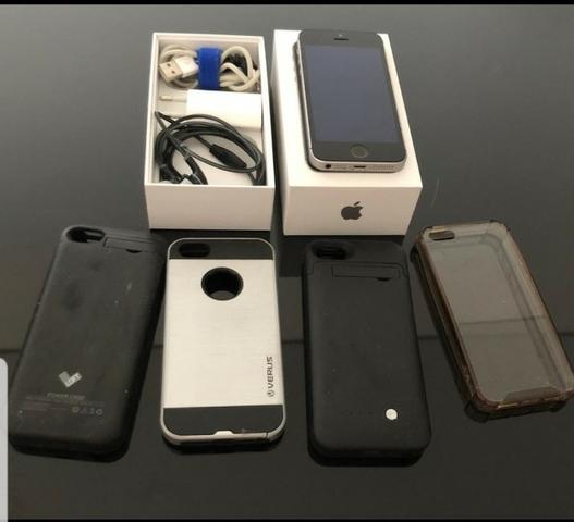 Iphone SE 64 GB cinza espacial. Estado de novo - Foto 3