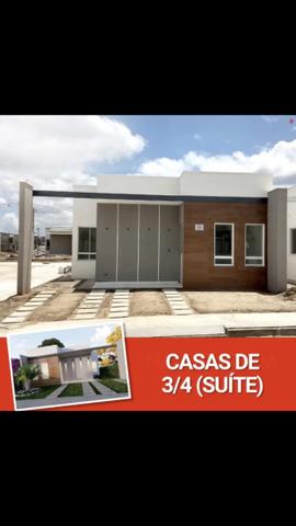 Ultimas unidade Casas de Milão 3-quartos c/Suíte;100%laje, Aceita FGTS, no bairro SIM