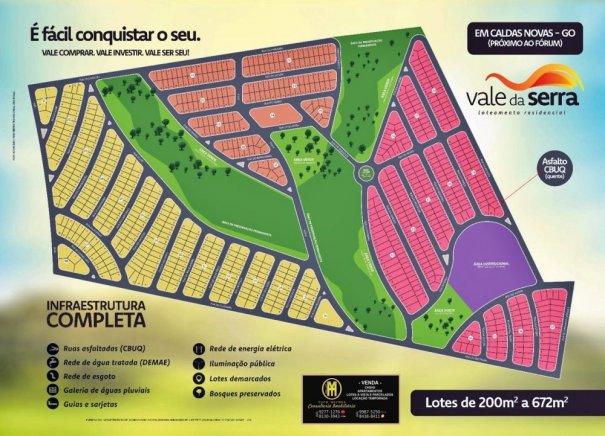 Vale da Serra Loteamento Caldas Novas - Lote a Venda no bairro Estancia Boa Vist... - Foto 8