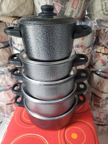 Conjunto de panelas 5 peças - Foto 3