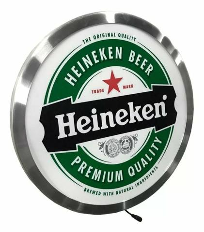Placa Lumino Heinekein