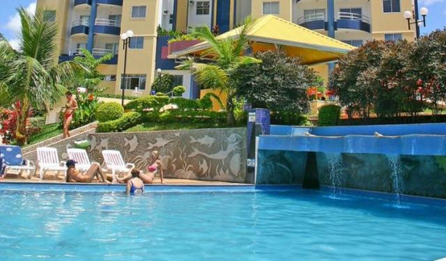 Sol Das caldas 2/4 P/ 7 Pessoas + 1 Cr. 08 piscinas Diária a Partir de 140