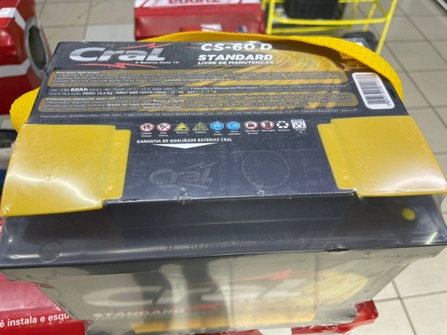 Bateria Cral 60 Amperes  - Foto 3