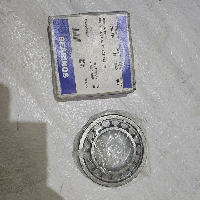 Rolamento NU211 C3 NSK novo sem uso