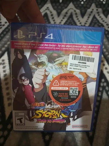 Jogo Ps4 Naruto Storm 4 Road To Boruto Midia Fisica