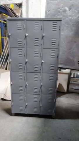 Roupeiro de aço com 12 portas pequenas.( Só Novos  ) - Foto 4