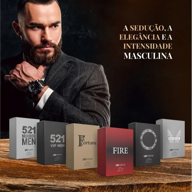 Perfumes 100ml masculinos e femininos