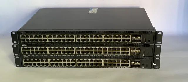 Switch Dell X1052 48 Portas Giga + 4x Portas Sfp+10gb