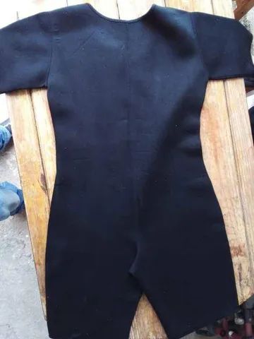 Short Alex 2mm zip , borracha L - Foto 2