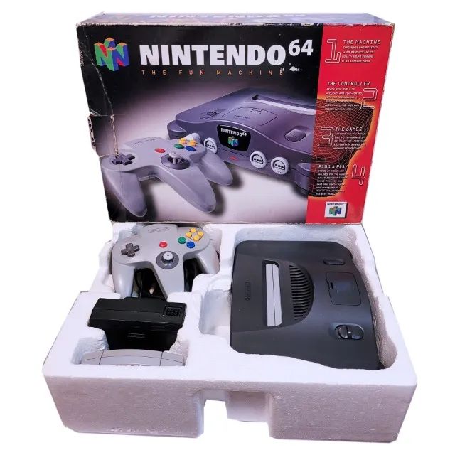 Console Nintendo 64 (SEMI-NOVO)  Compra e venda de jogos e consoles