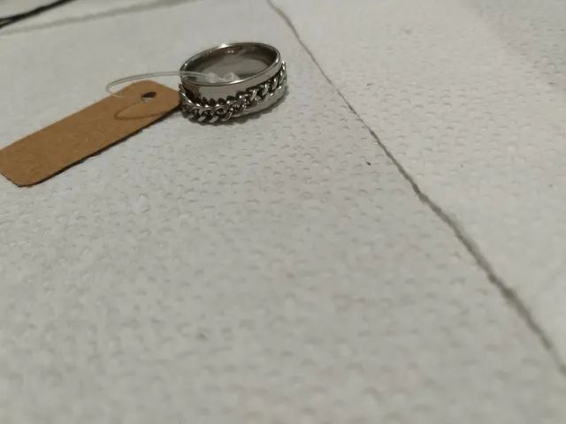 Anel aço inox 