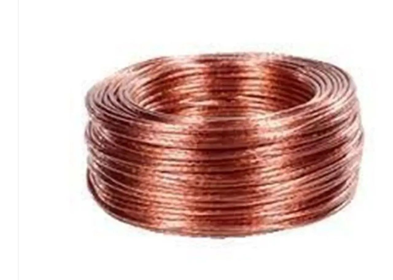 Fio Cabo Cobre Nu Para Aterramento 6 Mm Com 10 Metros - Foto 2