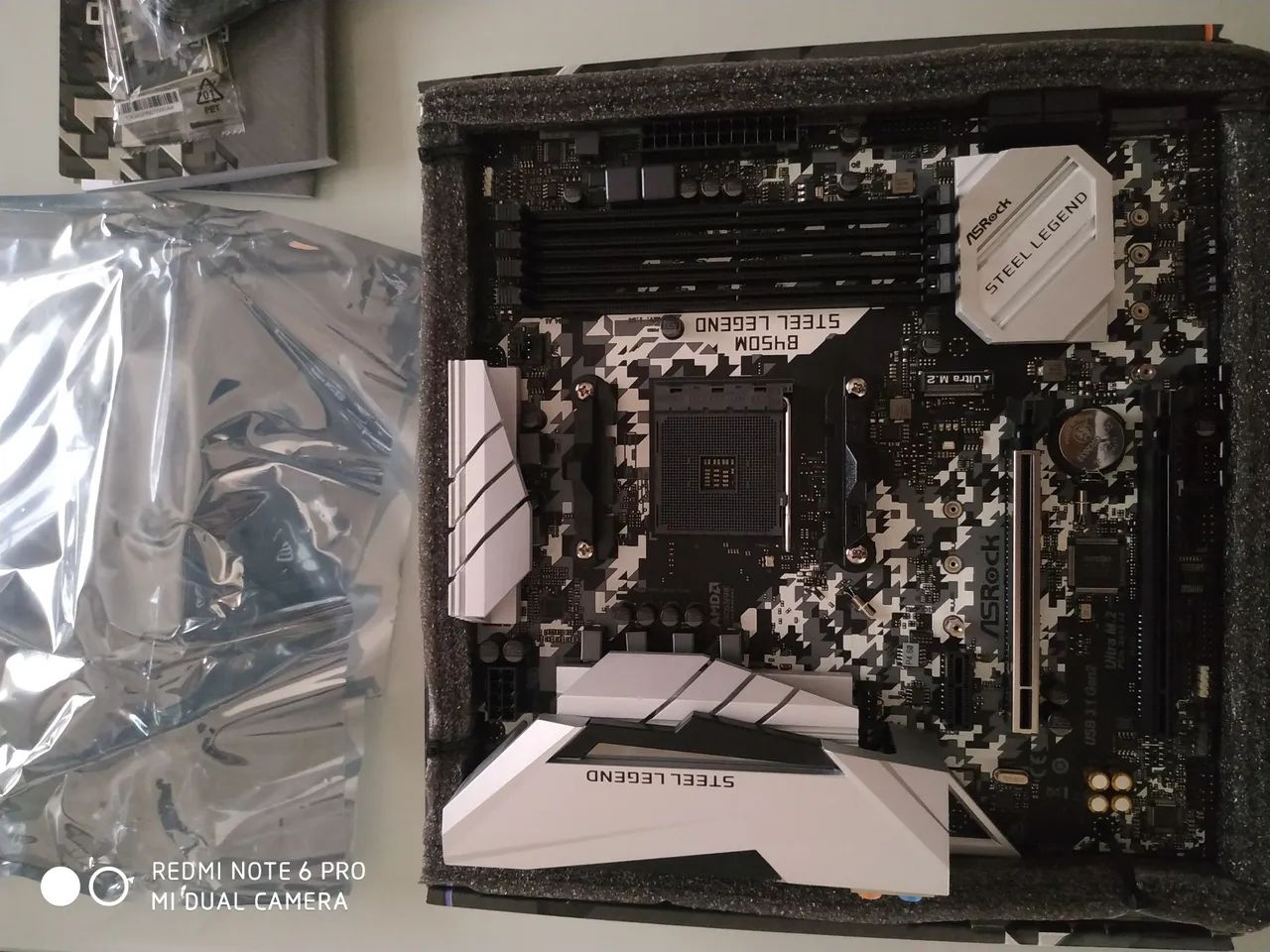 Placa M E Asrock B M Steel Legend Pe As De Hardware Taguatinga