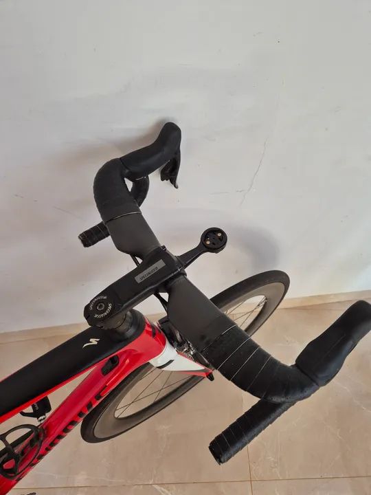 Bicicleta de estrada Specialized S-Works Tarmac SL6 2019 Tam 56 Sram Red 12v - Foto 6