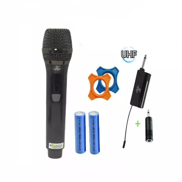 Microfone Sem Fio Profissional Ka-M86 - kapbom Loja Coimbra Computadores Entregamos - Foto 4