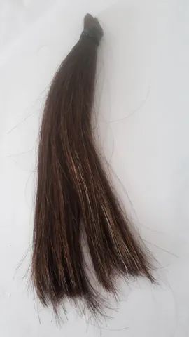 Cabelo Humano Loiro Médio Natural - Foto 2