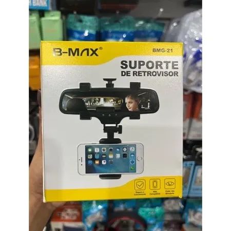 SUPORTE PARA CELULAR VEICULAR DE RETROVISOR B-MAX BMG-21 - Foto 6