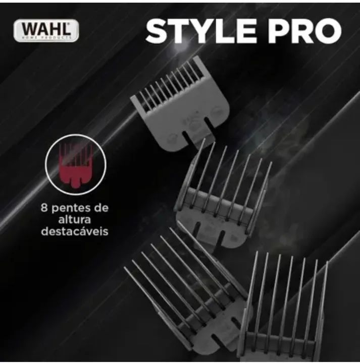 Maquina de Cortar Cabelo Style Pro Wahl 127V - Foto 4