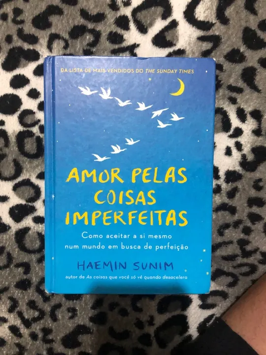 Livro Amor pelas coisas imperfeitas 