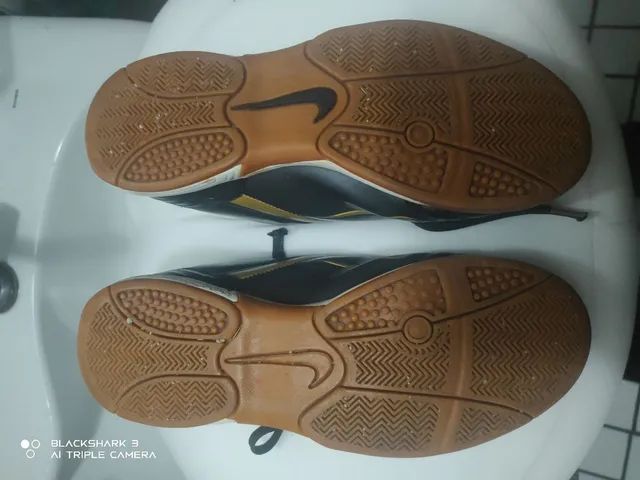 Chuteira Total 90 Shift Nike Reliquia Preta - Foto 5