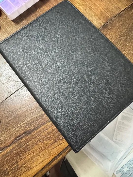 iPad Air 2ª geração Wi-Fi 64 gb perfeito com capa de couro 360graus - Foto 4