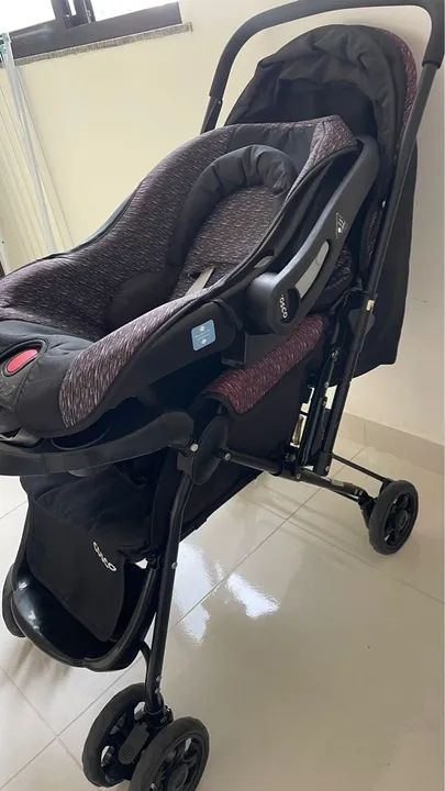 Carrinho e bebê conforto cosco  - Foto 2