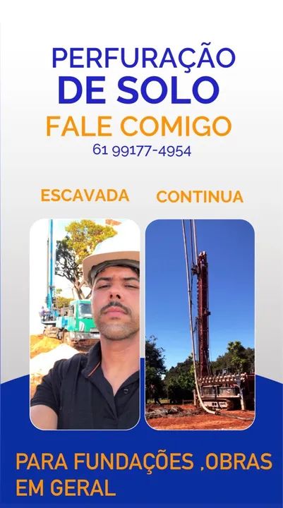 PERFURAÇAO DE SOLO; HÉLICE ESCAVADA, HÉLICE CONTINUA 