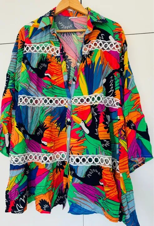 Bata Viscose Colorida