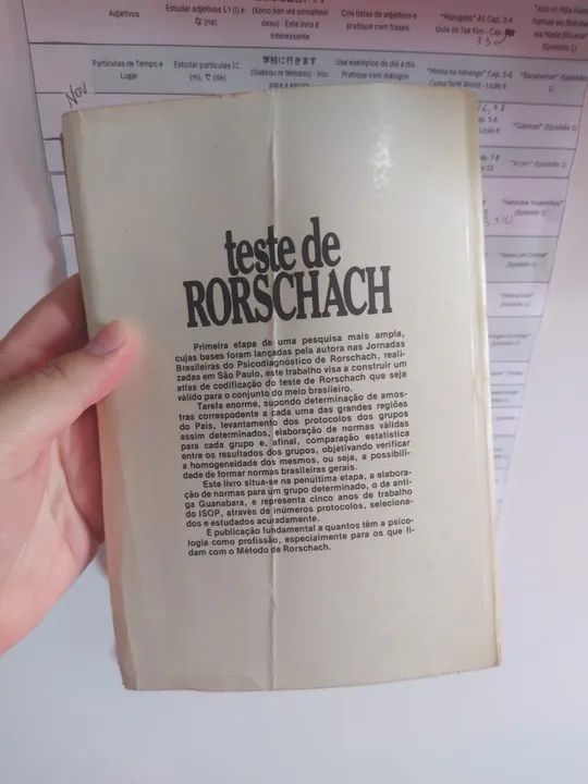 Teste de Rorscharch: Atlas e Dicionário - Foto 3