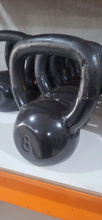 Peso Treino Chaleira Kettlebell 8KG por R$ 119,92 cada - Foto 2