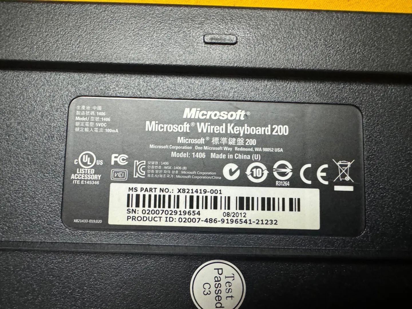 Teclado de computador microsoft 200 - Foto 4