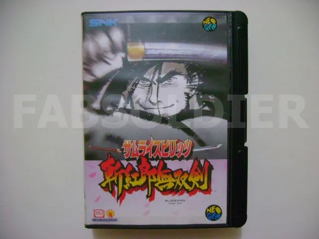 Encarte Samurai Spirits 3 Original Japonês Neo-geo Aes!