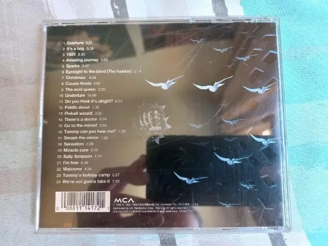Cd The Who Tommy Importado Eua 1996 Seminovo Legítimo - Foto 4