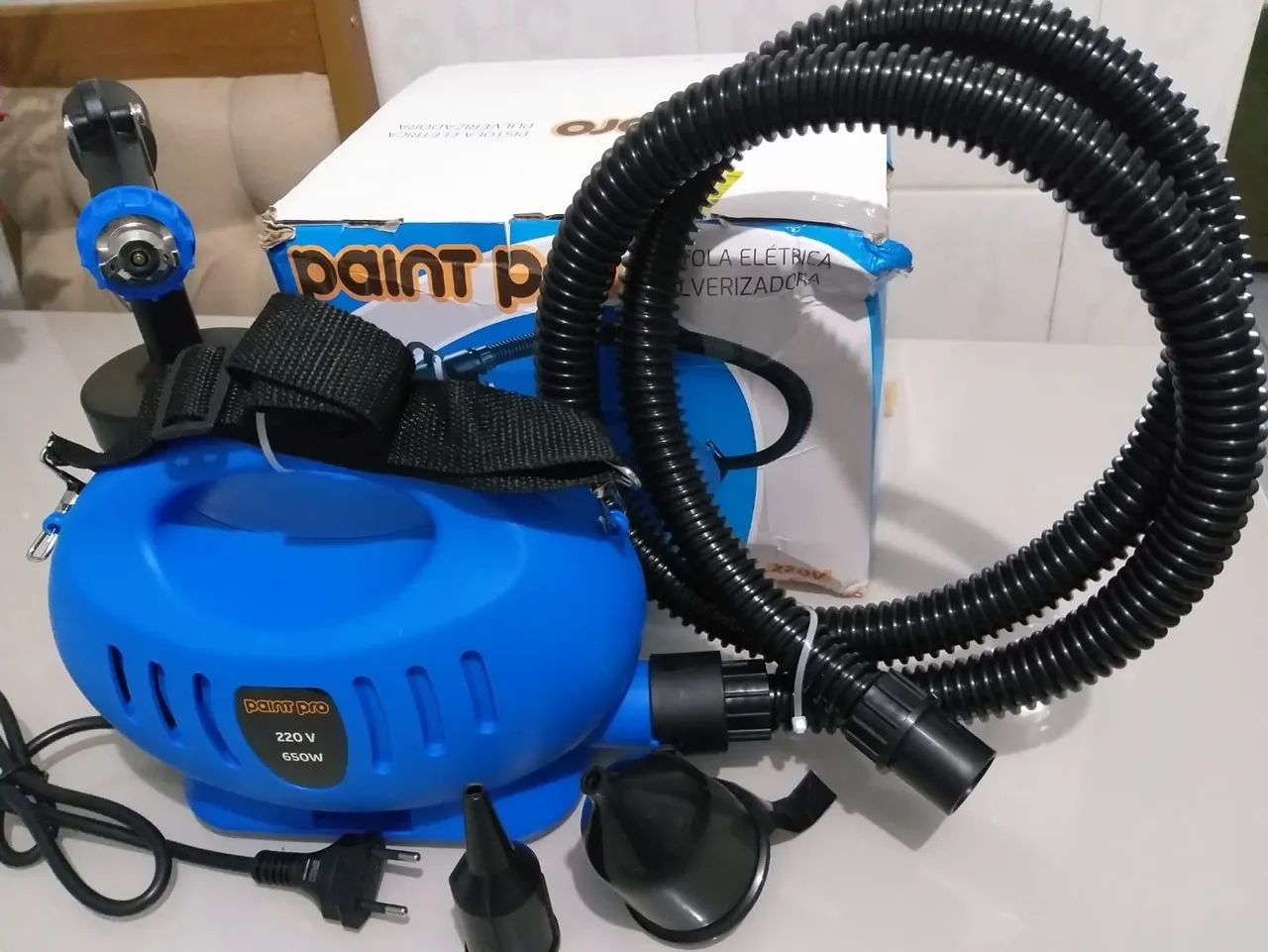 Pistola de Pintura Elétrica Paint Pro 650W - Foto 2