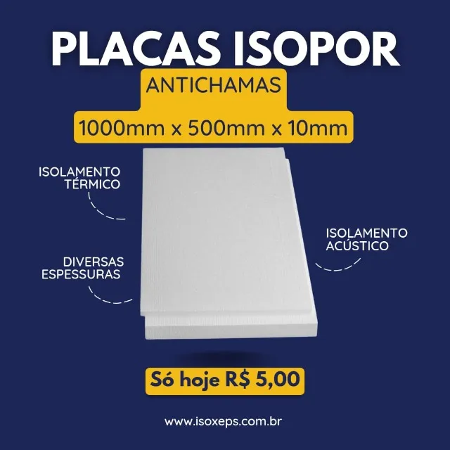 Soluções com isopor eps