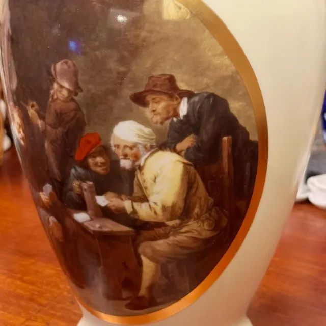 Potiche em porcelana alemã DP - Foto 5