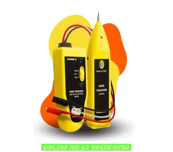 Kit zumbidor Localizador Testador Cabo E Linha Rede Rj45 E Rj11