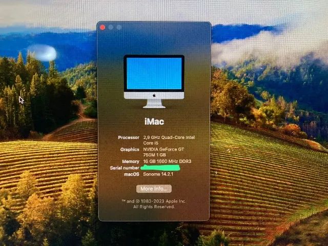 Apple iMac 21,5 polegadas na caixa Aceito trocas - Foto 4