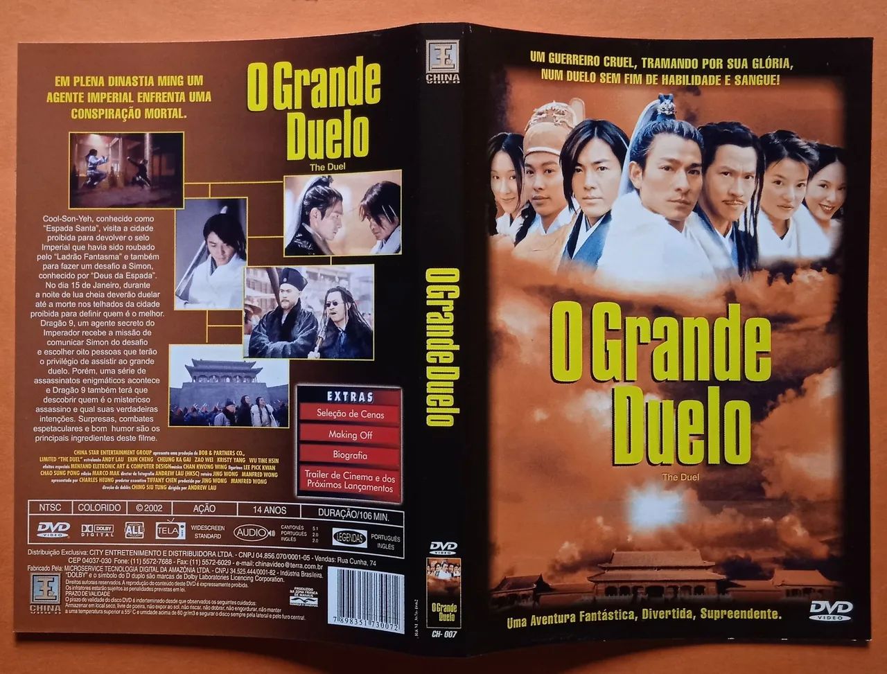 Dvd O Grande Duelo (China Vídeo) - Foto 3
