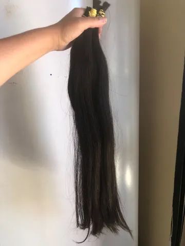 100g cabelo brasileiro novo 55cm