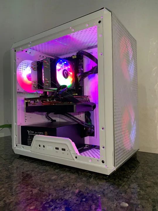 Pc Gamer Cooler Master Q300L Branco - Foto 2
