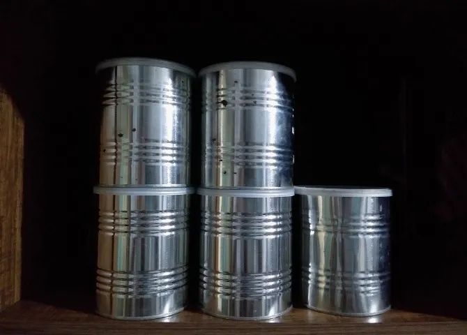 Lote com 5 Latas Vazias 380g (Todas com Tampas para Customização)