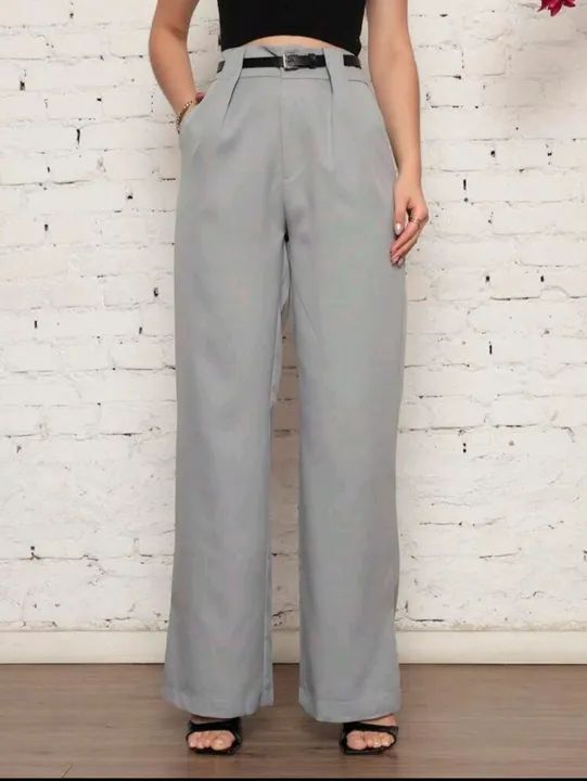 Calça wide leg nova