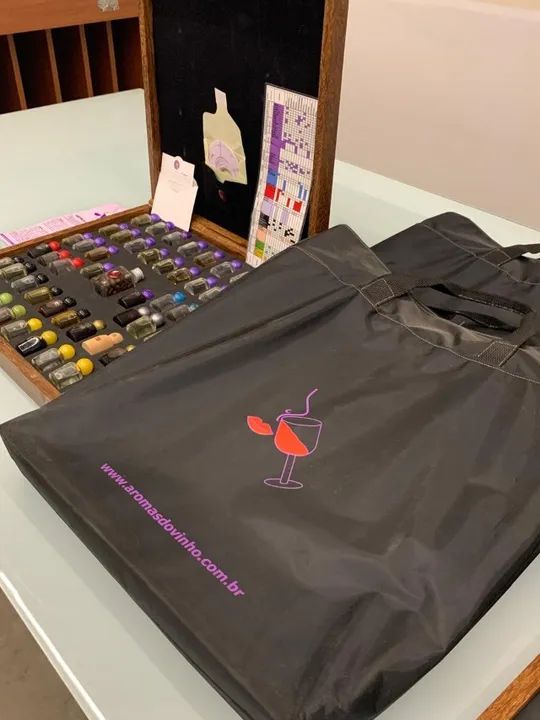 Caixa de aromas de vinho - Foto 4