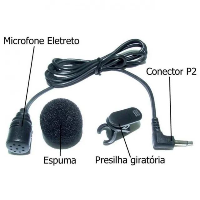 Mini Microfone De Lapela Kp-911 - Foto 2