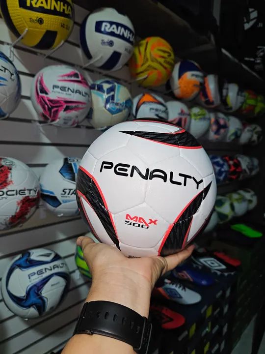 IMPERDÍVEL BOLA FUTSAL PENALTY MAX 500 ORIGINAL R$149.00 AVISTA.