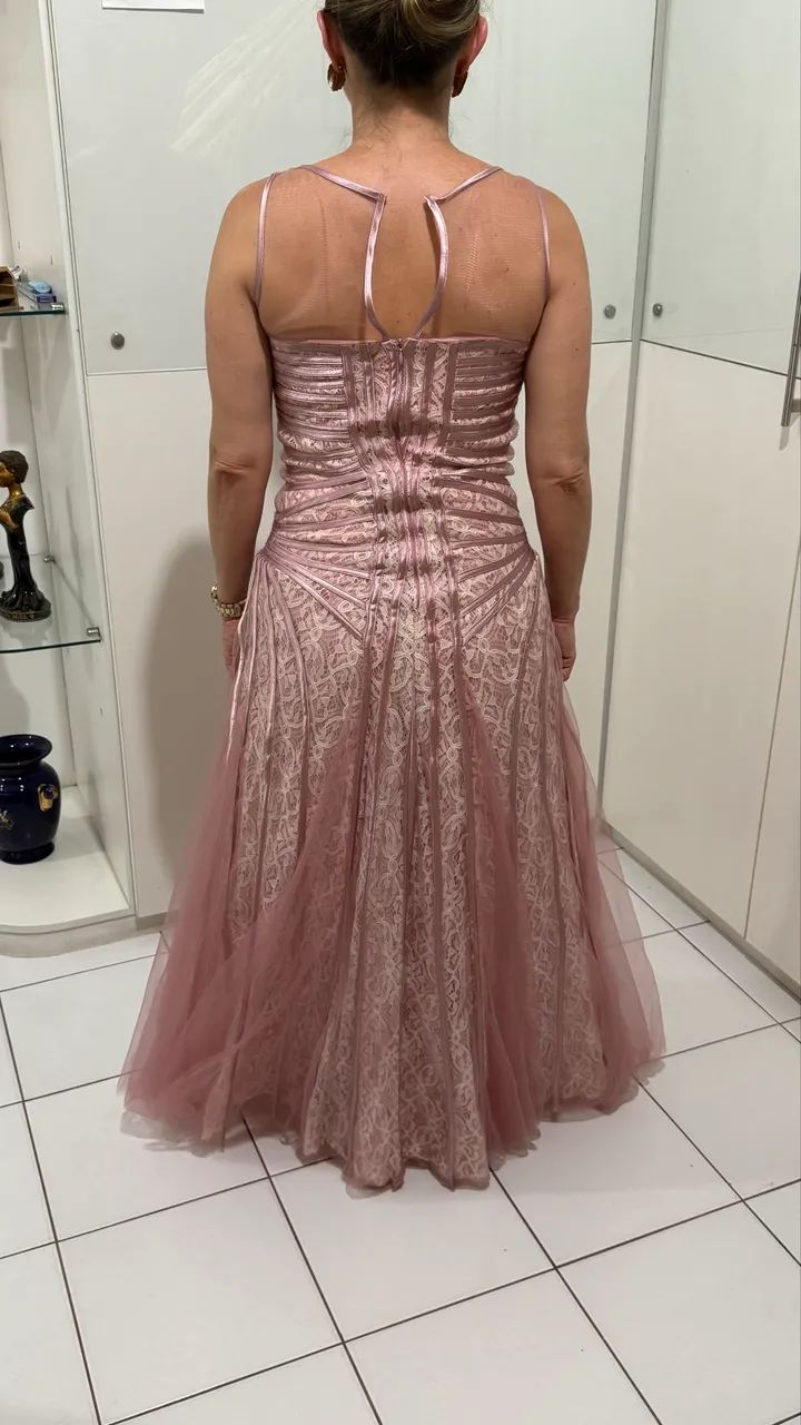vestido de festa rosa - Foto 2