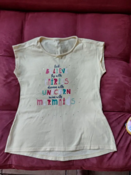 Camiseta Infantil Amarelinha