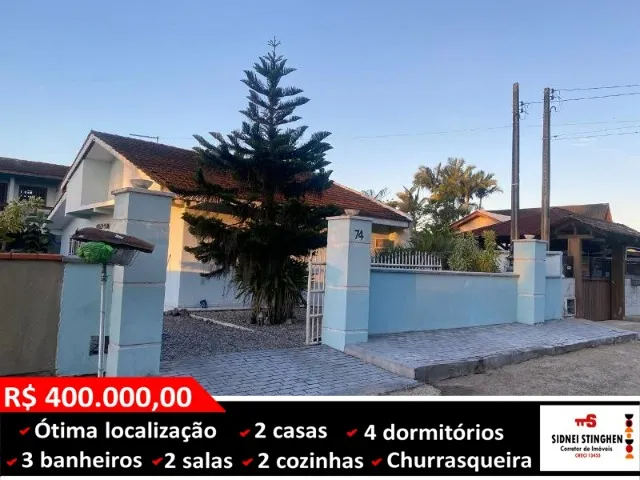 Casa ampla de alvenaria com fácil acesso para embarcação. Confira!